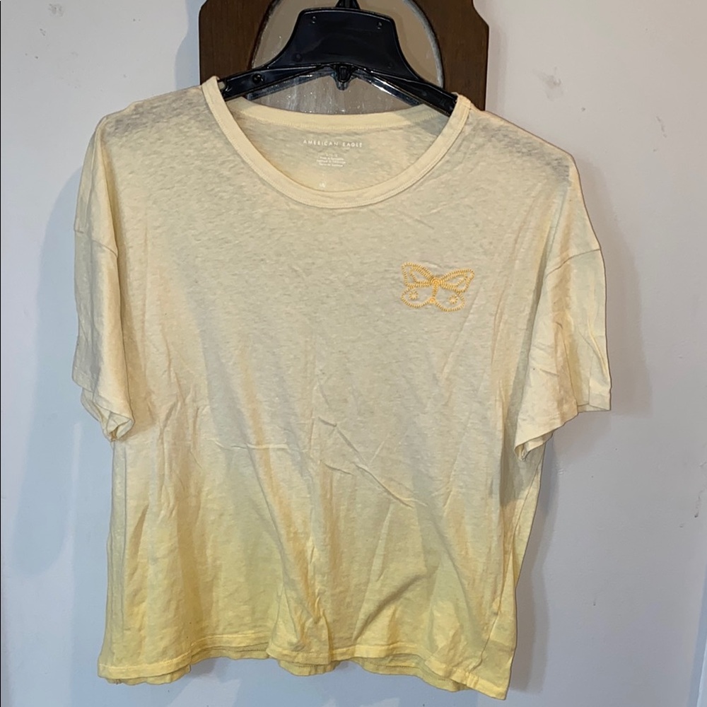 Yellow Butterfly T-Shirt